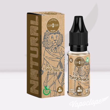 Le Tanzanien - Natural - Curieux e-liquide Curieux E-liquides