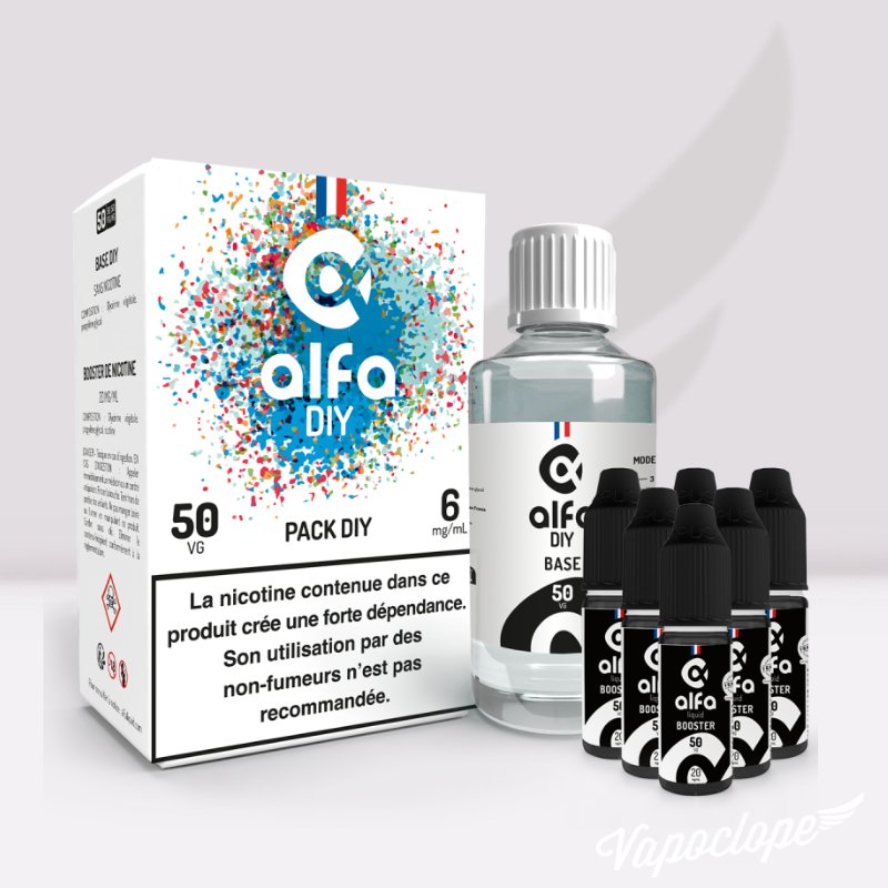 Pack DIY - 6mg - 200ml - 50/50 - Alfaliquid Alfaliquid