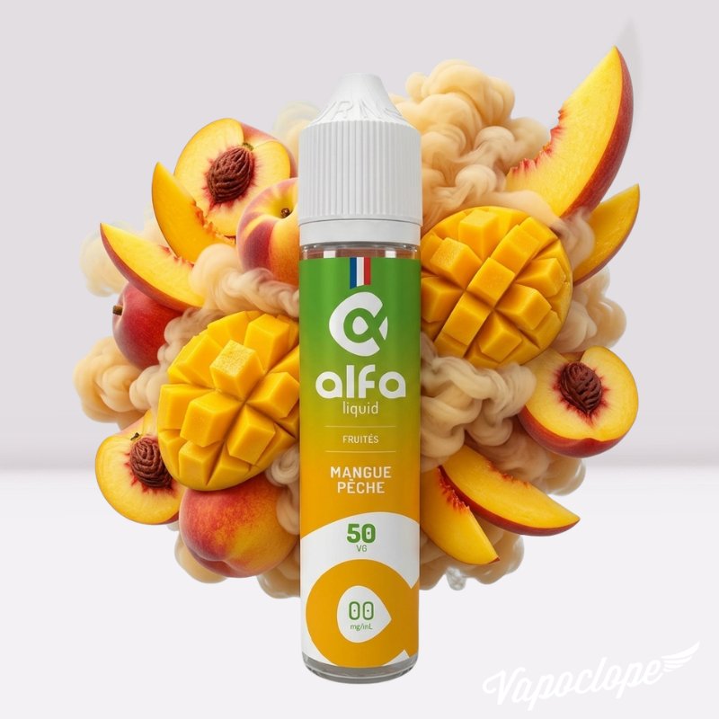 Mangue Pêche - 50ml - Alfaliquid Alfaliquid