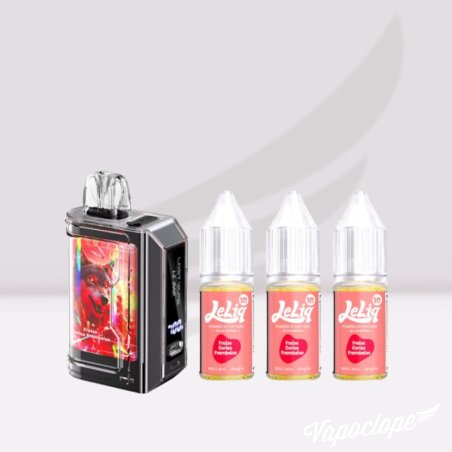 Kit puff 45K - Fraise Cerise Framboise