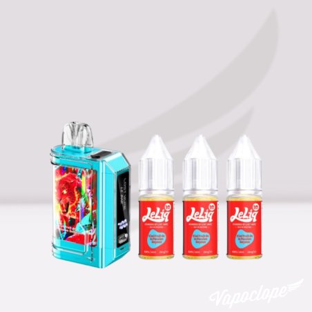 Kit puff 45K - Kiwi Fruit de la passion Goyave