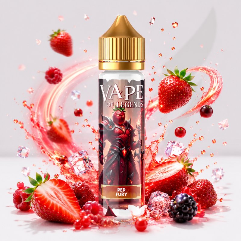 Red Fury -50ml - Vape Of Legend Vape Of Legend