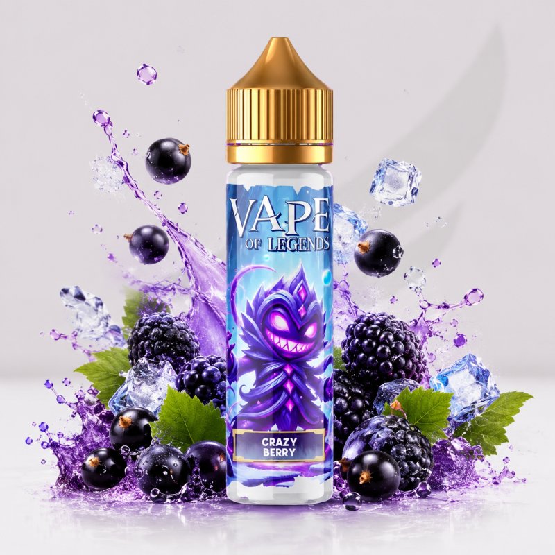 Crazy Berry -50ml - Vape Of Legend Vape Of Legend