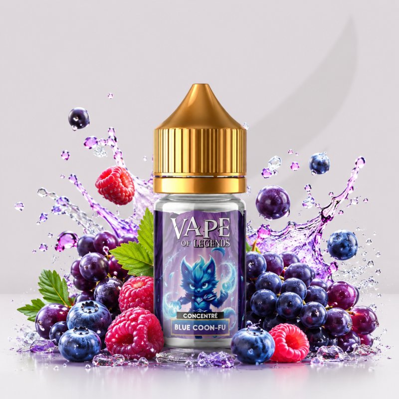 Arôme Blue Coon Fu -30ml - Vape Of Legend Vape Of Legend