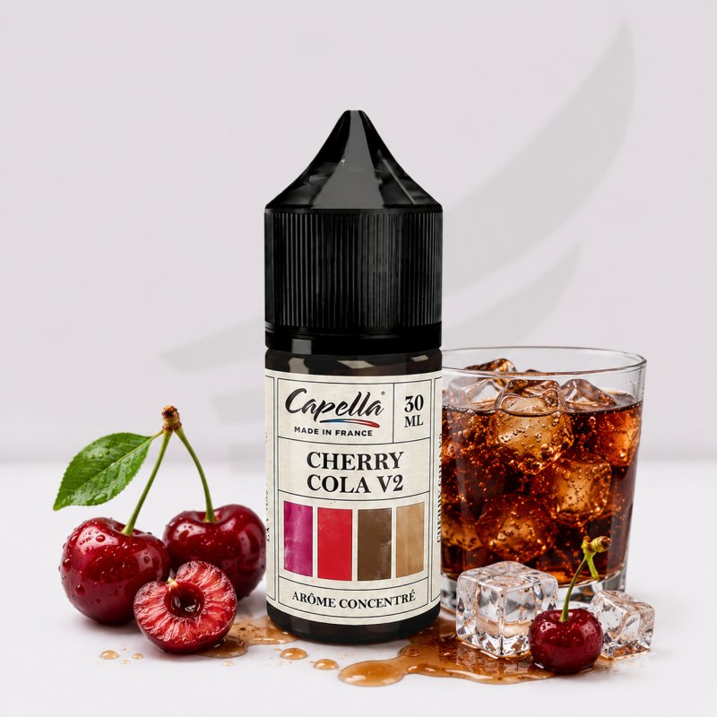 Arôme Cola Cerise V2 - 30ml - Capella Capella