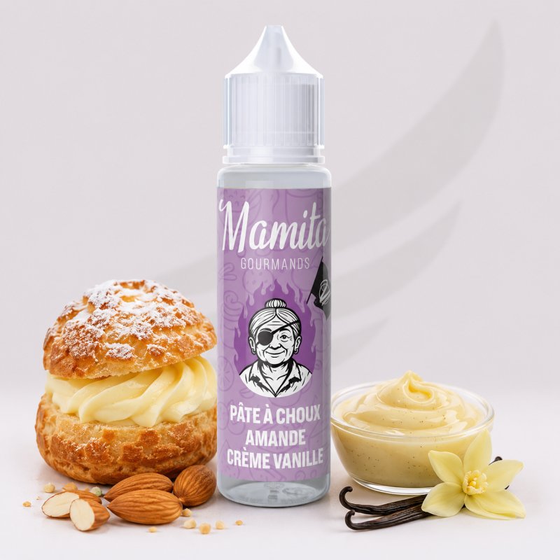 Pâte à choux Amande Crème Vanillée - 50ml - Mamita Le Labo Basque
