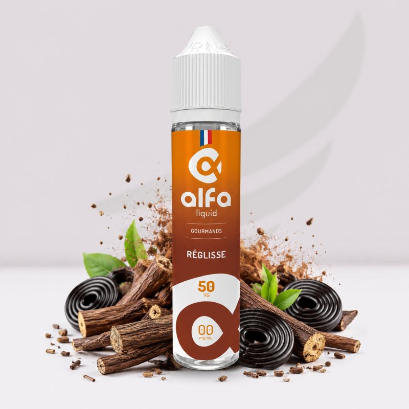 Réglisse - 50ml - Alfaliquid Alfaliquid