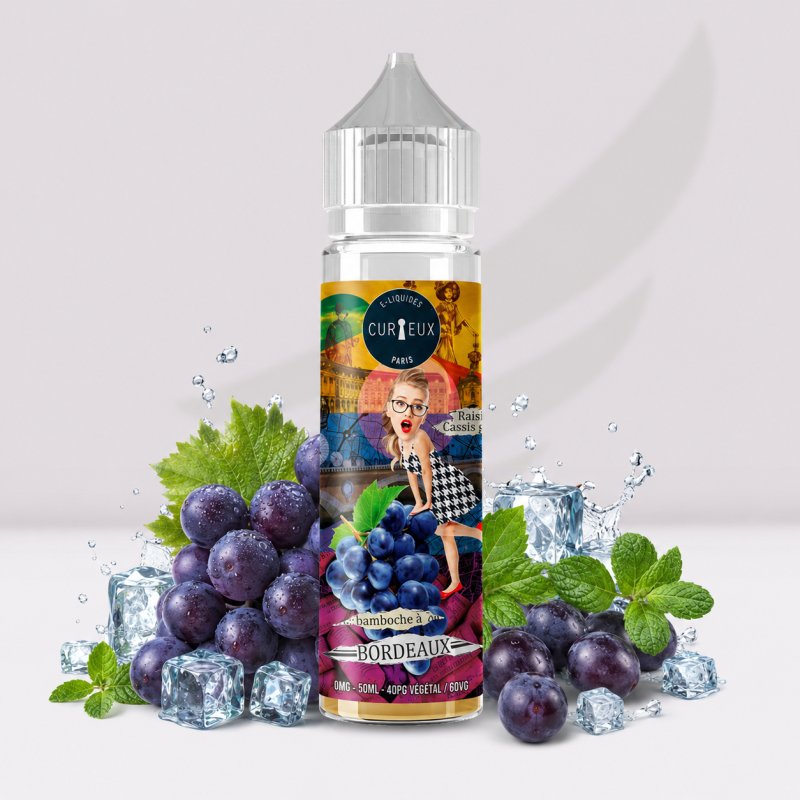 Bamboche à Bordeaux - 50ml - Hexagone - Curieux e-liquide Curieux E-liquides