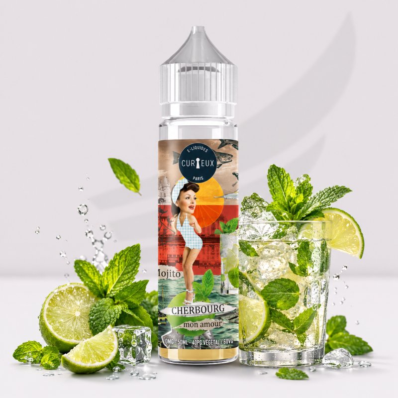 Cherbourg Mon Amour - 50ml - Hexagone - Curieux e-liquide Curieux E-liquides