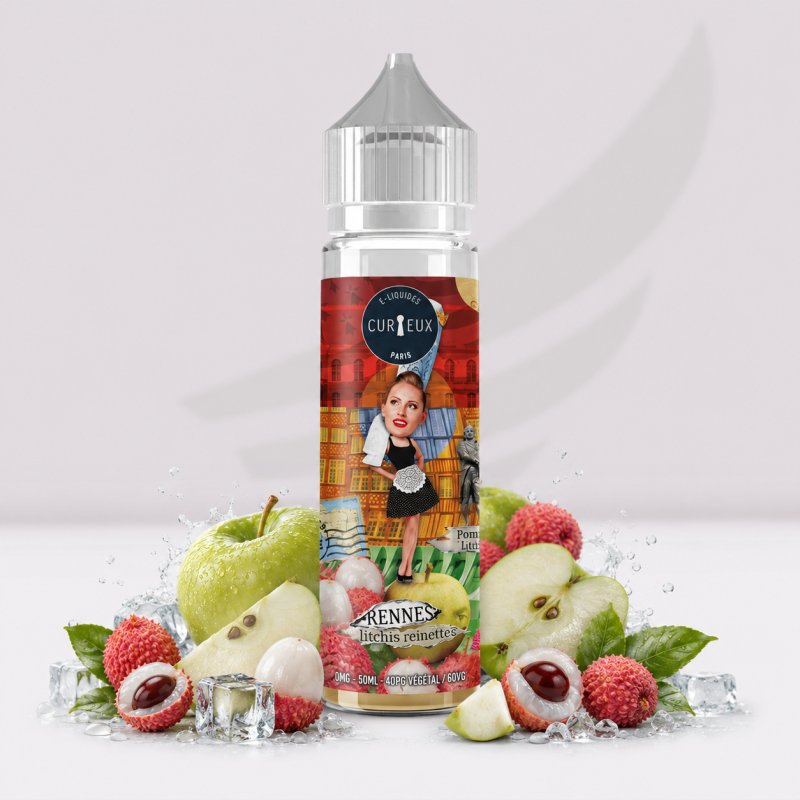 Rennes des Reinettes - 50ml - Hexagone - Curieux e-liquide Curieux E-liquides