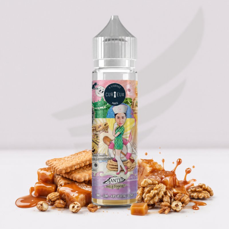 Nantes est à l'Ouest - 50ml - Curieux E-liquides Curieux E-liquides