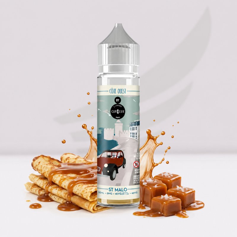 St Malo - 50ml - Edition Côte Ouest Curieux E-liquides