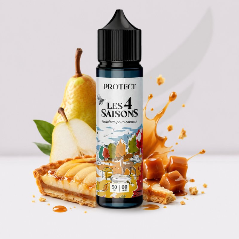 Tartelette Poire Caramel - 50ml - Automne - Les 4 Saisons - Protect Protect