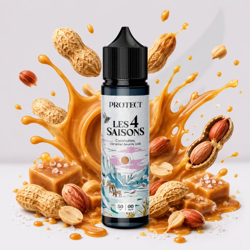 Cacahuètes Caramel Beurre Salé - 50ml - Protect Protect