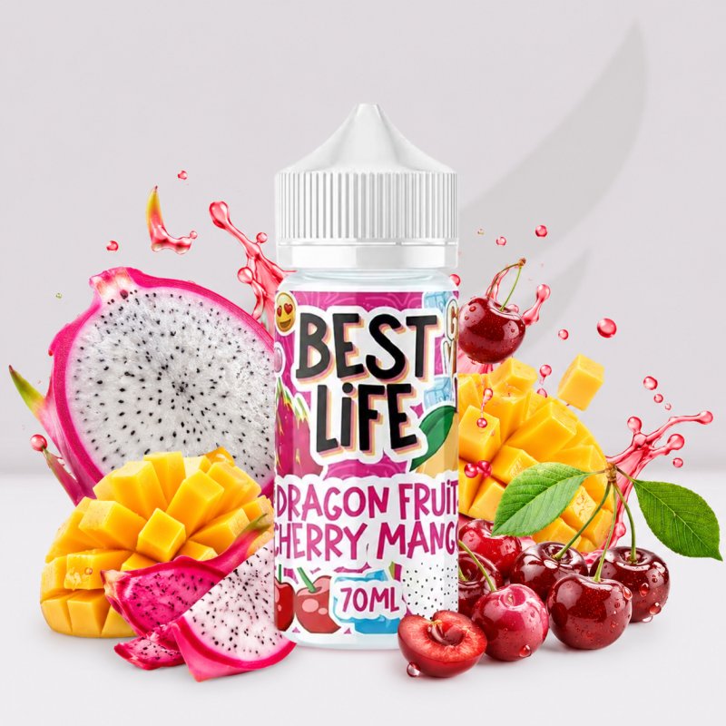 Dragon Fruit Cherry Mango - 70ml - Best Life Best Life E-Liquides