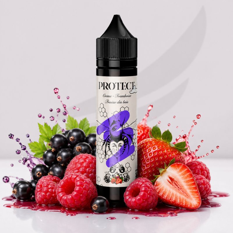 Cassis Framboise Fraises des Bois - 50ml - Protect Protect