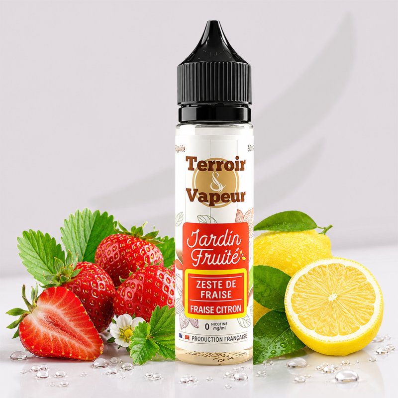 Zeste de Fraise - 50ml - Terroir et Vapeur Terroir et Vapeur