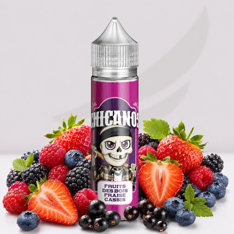 Fruits des Bois Fraise Cassis - 50ml - Chicanos Chicanos