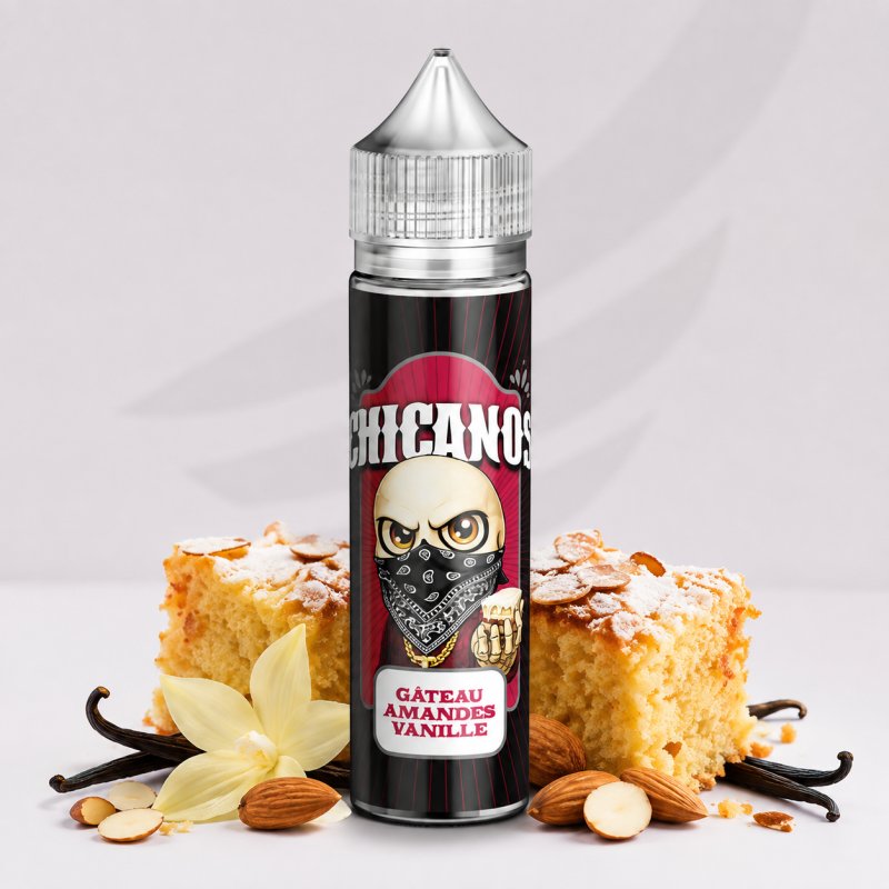 Gâteau Amandes Vanille - 50ml - Chicanos Chicanos