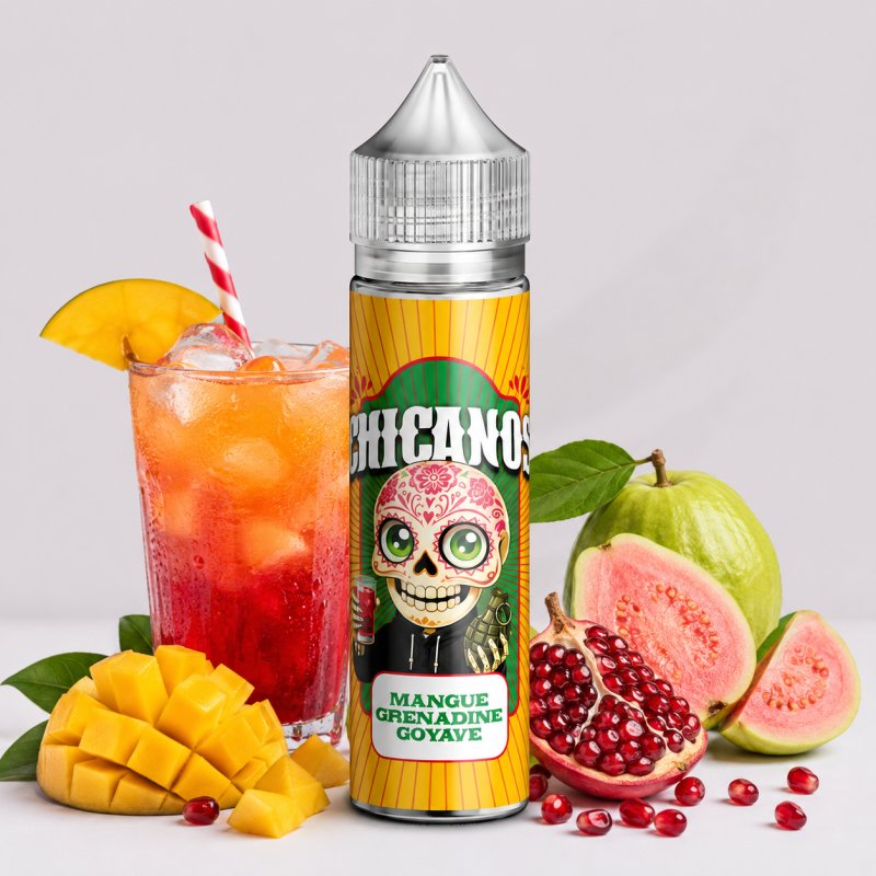 Mangue Grenadine Goyave - 50ml - Chicanos Chicanos