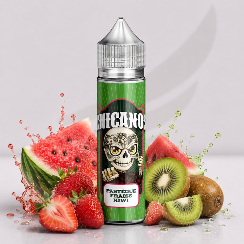 Pastèque Fraise Kiwi - 50ml - Chicanos Chicanos