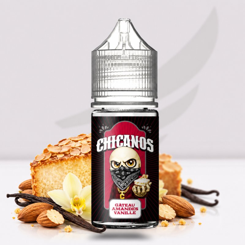 Arôme Gâteau Amandes Vanille - 30ml - Chicanos Chicanos