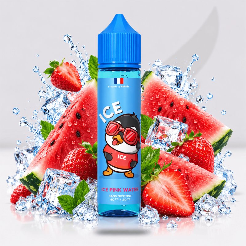 Pink Water - 50ml - Ice Bobble Bobble