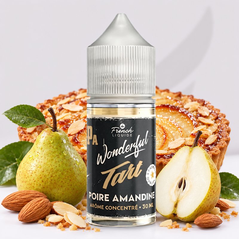 Arôme Wonderful Tart - 30ml - Poire Amandine - Le French Liquide Le French Liquide
