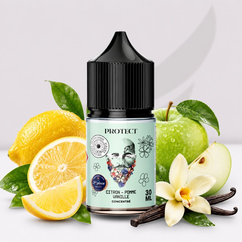 Arôme Citron Pomme Vanille - 30ml - Protect Protect