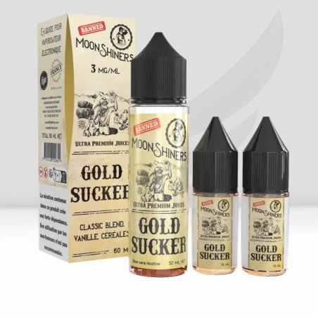 Gold Sucker - 50ml - Moonshiners Le French Liquide