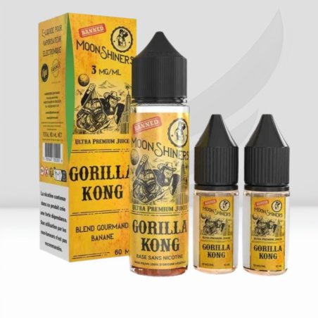 Gorilla Kong - 50ml - Moonshiners Le French Liquide