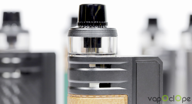 L'airflow réglable du pod kit Drag E60 de chez Voopoo