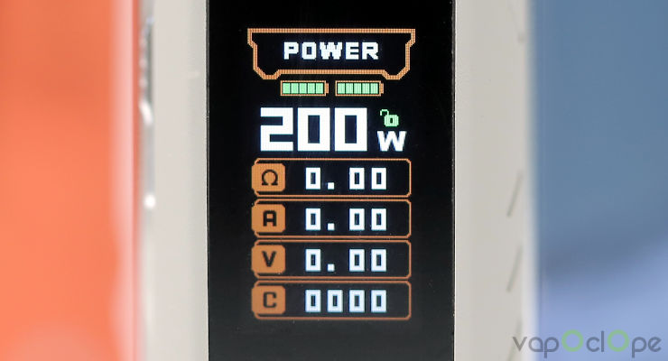 Box Aegis Legend 2 L200 Classic OG Geek Vape écran