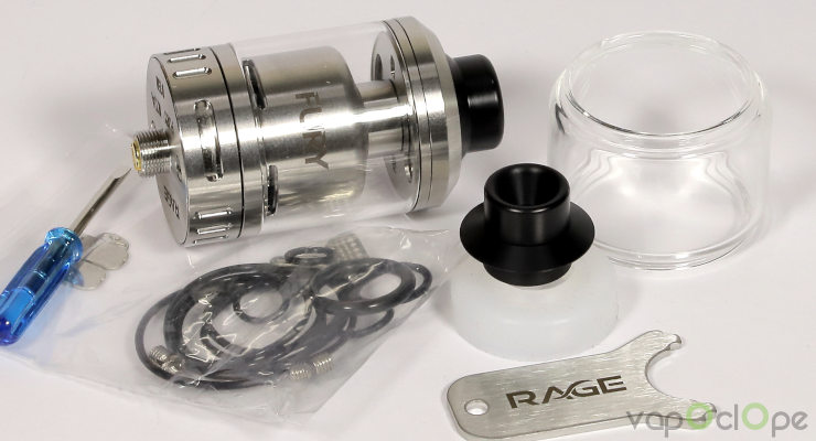 Atomiseur Fury RTA Rage Mods pack