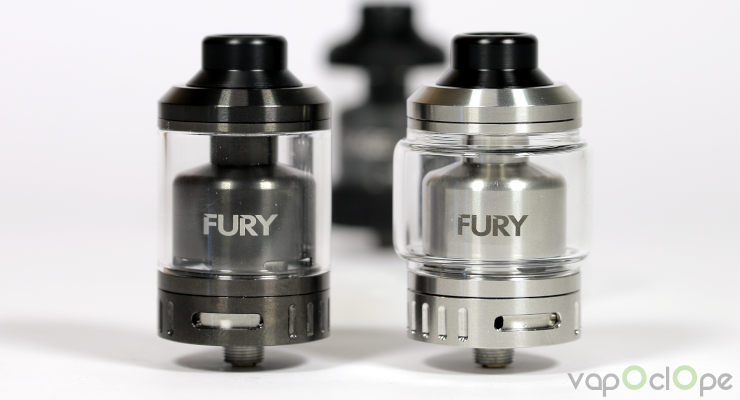 Atomiseur Fury RTA Rage Mods tank pyrex