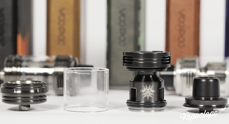 Le clearo Uforce L de chez Voopoo demonté
