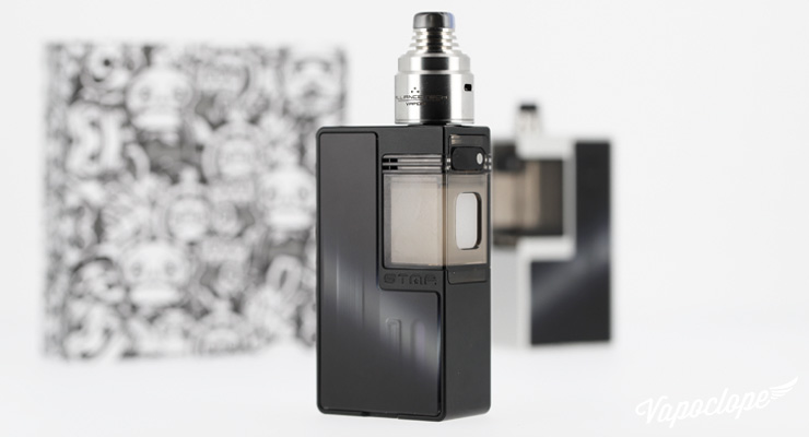 Le montage BF du kit AIO & Squonk STPM de chez IEC