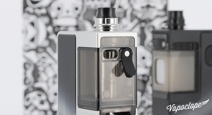 L'orifice de remplissage du kit AIO & Squonk STPM de chez IEC