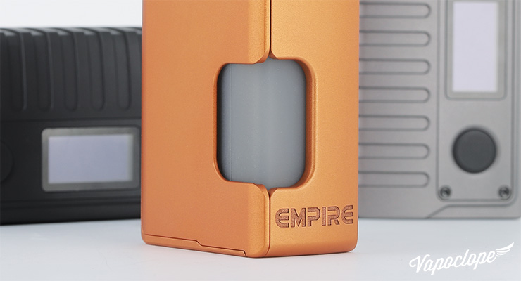 de la box Empire Squonk 21700 de chez Vaperz Cloud