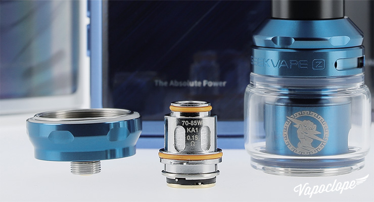 Une résistance fournie du kit Z200 de chez Geekvape