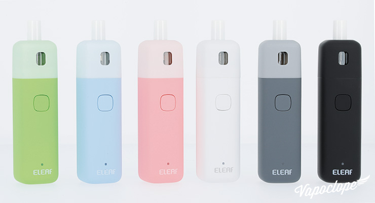 Les différents coloris du Pod Iore Crayon de chez Eleaf