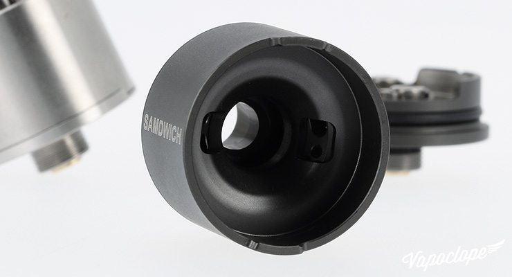 Le chambre du dripper Samdwich de chez Dovpo et Across