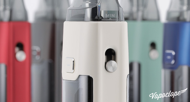 Le bouton de l'airflow du kit Luxe XR Max de chez Vaporesso