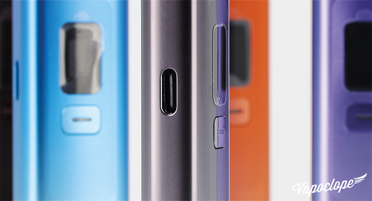 Le port USB-C du Pod Wenax Q de chez Geek Vape