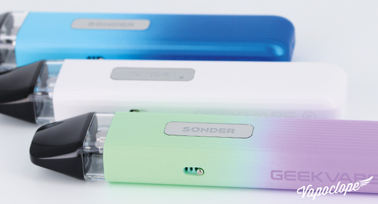 Zoom sur le détail du Pod Sonder Q de chez Geek Vape