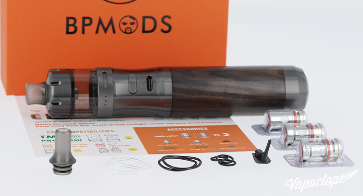 Le contenu du kit Lightsaber X de chez BP Mods