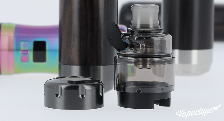 L'orifice de remplissage du kit Lightsaber X de chez BP Mods