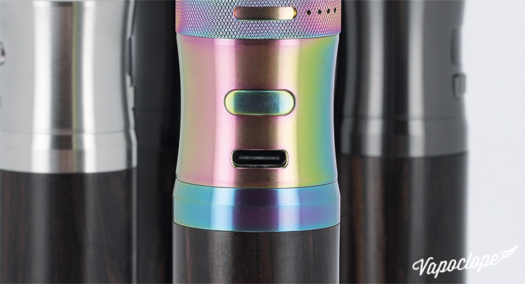 Le port USB-C du kit Lightsaber X de chez BP Mods