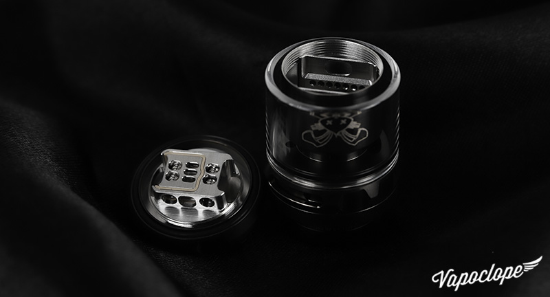 Le plateau du Dead Rabbit Solo de chez HellVape