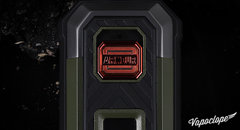 Le switch de la box Armour S de Vaporesso